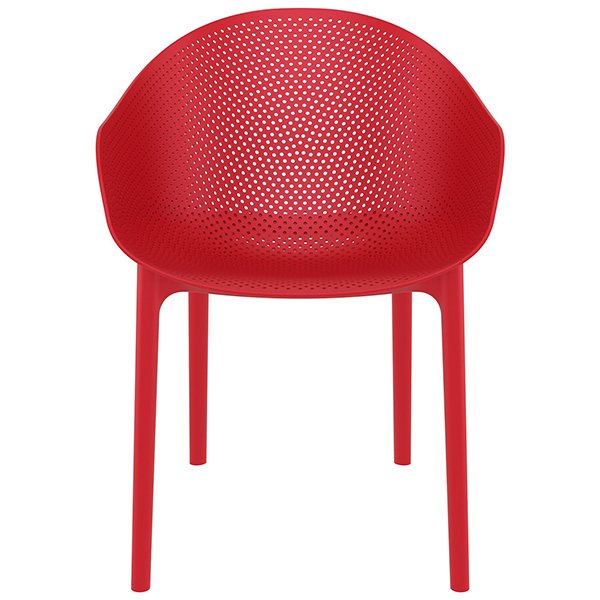 Siesta Sky Indoor Outdoor Dining Chair - Red