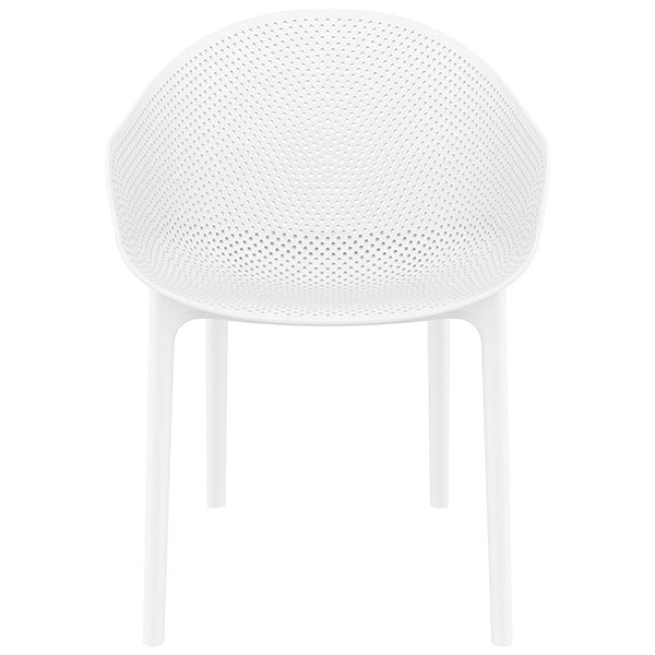 Siesta Sky Indoor Outdoor Dining Chair - White