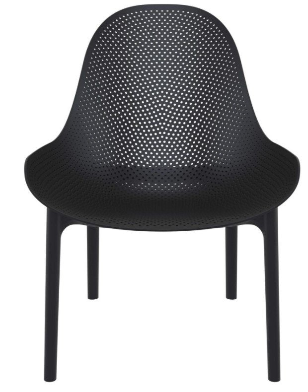 Siesta Sky Indoor Outdoor Lounge Chair - Black