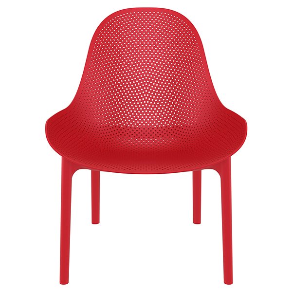 Siesta Sky Indoor Outdoor Lounge Chair - Red