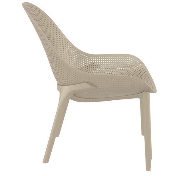 Siesta Sky Indoor Outdoor Lounge Chair - Taupe