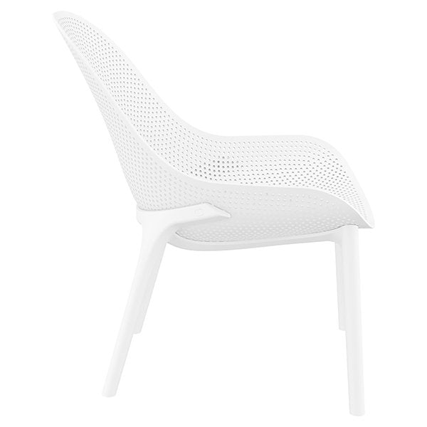 Siesta Sky Indoor Outdoor Lounge Chair - White