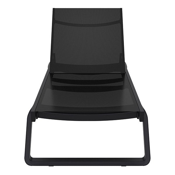 Siesta Tropic Commercial Grade Sun Lounger - Black