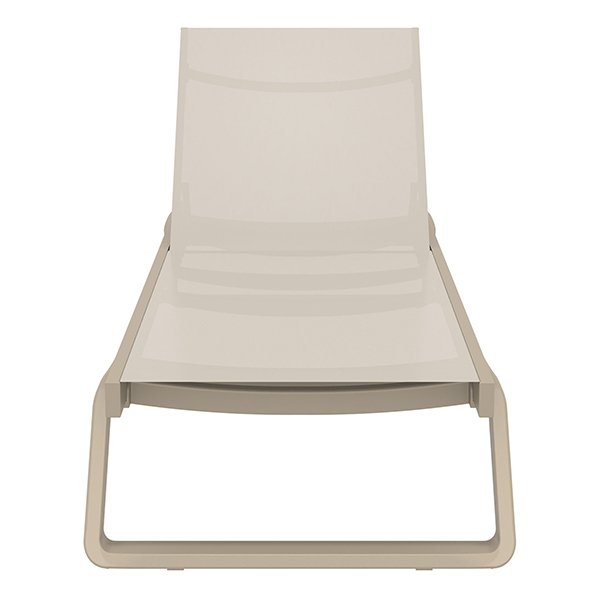 Siesta Tropic Commercial Grade Sun Lounger - Taupe