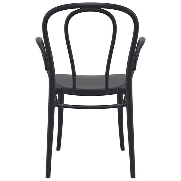 Siesta Victor Indoor Outdoor Dining Armchair - Black