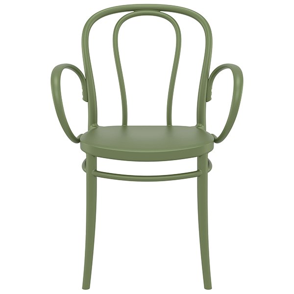 Siesta Victor Indoor Outdoor Dining Armchair - Olive Green