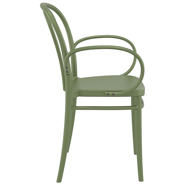 Siesta Victor Indoor Outdoor Dining Armchair - Olive Green