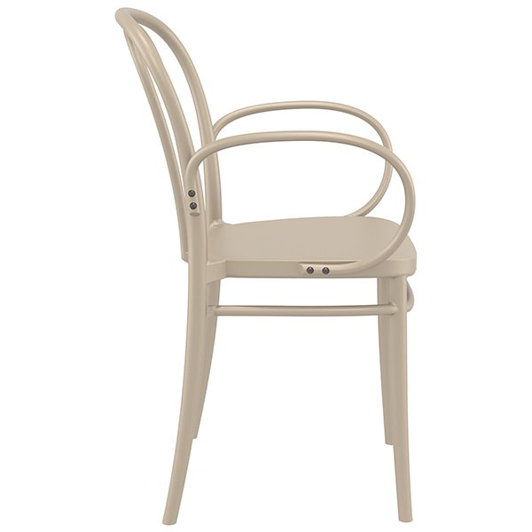 Siesta Victor Indoor Outdoor Dining Armchair - Taupe