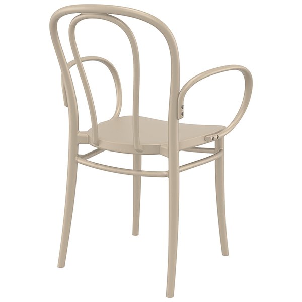 Siesta Victor Indoor Outdoor Dining Armchair - Taupe