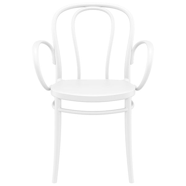 Siesta Victor Indoor Outdoor Dining Armchair - White