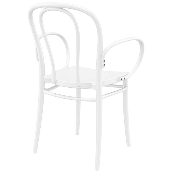 Siesta Victor Indoor Outdoor Dining Armchair - White
