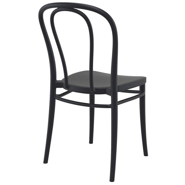 Siesta Victor Indoor Outdoor Dining Chair - Black
