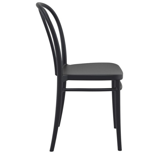 Siesta Victor Indoor Outdoor Dining Chair - Black