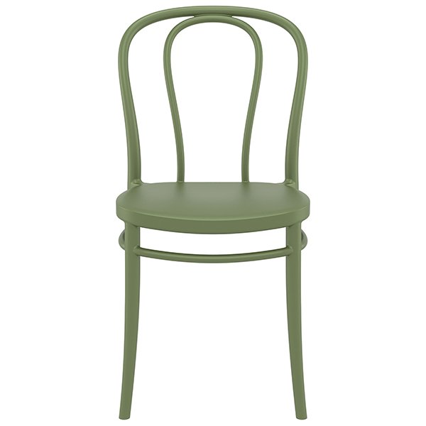 Siesta Victor Indoor Outdoor Dining Chair - Olive Green