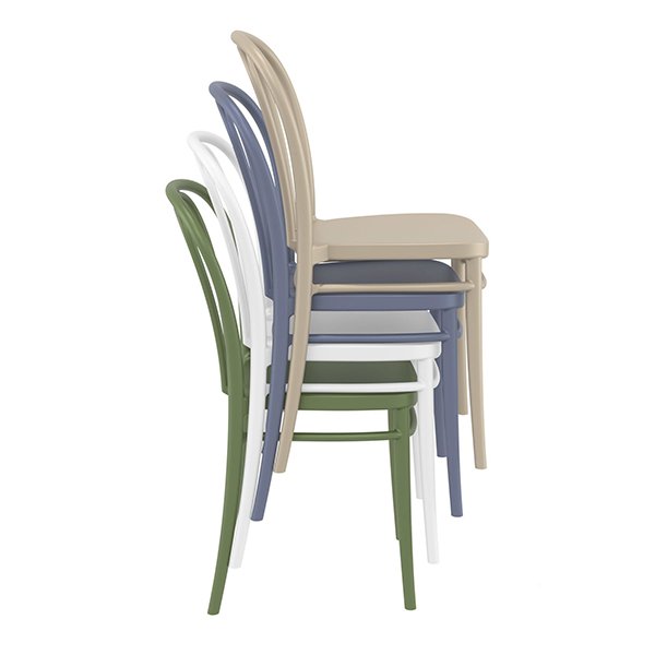 Siesta Victor Indoor Outdoor Dining Chair - Taupe