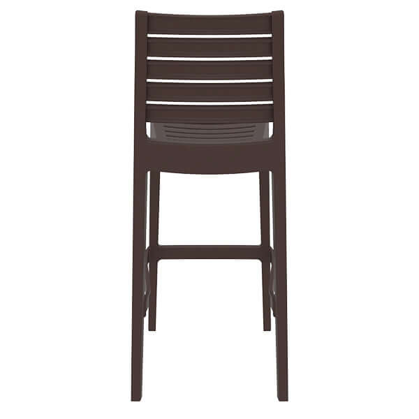 Siesta Ares Commercial Grade Indoor Outdoor Bar Stool - Chocolate