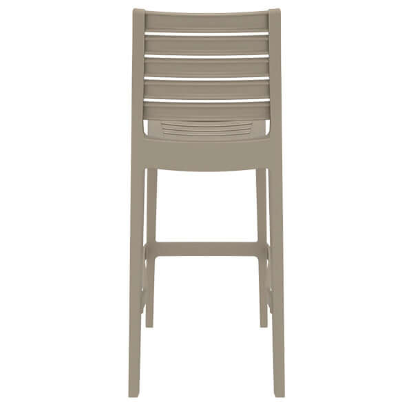 Siesta Ares Commercial Grade Indoor Outdoor Bar Stool - Taupe