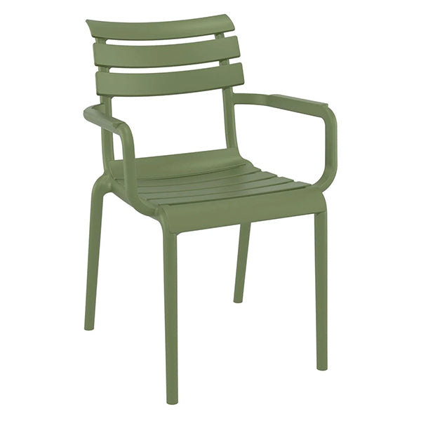 Siesta Paris Arm Chair - Olive Green