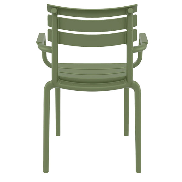 Siesta Paris Arm Chair - Olive Green