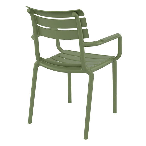 Siesta Paris Arm Chair - Olive Green