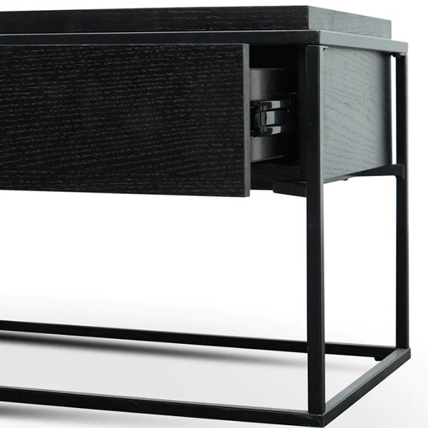 Silva 150cm Wooden TV Entertainment Unit - Full Black