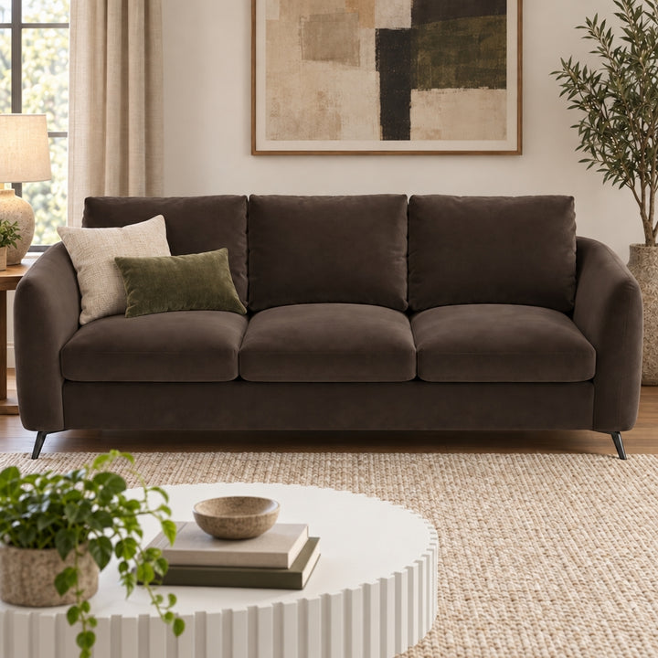 Singleton 3 Seater Sofa - Cocoa