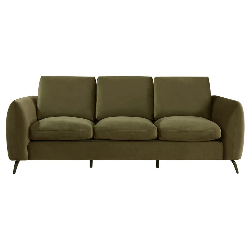 Singleton 3 Seater Sofa - Moss