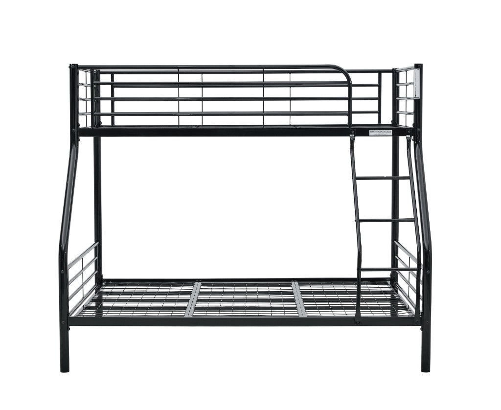Sleepytime Kids Single Over Double Bunk Bed - Black