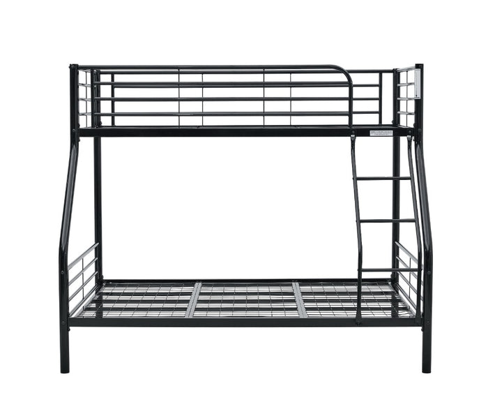 Sleepytime Kids Single Over Double Bunk Bed - Black