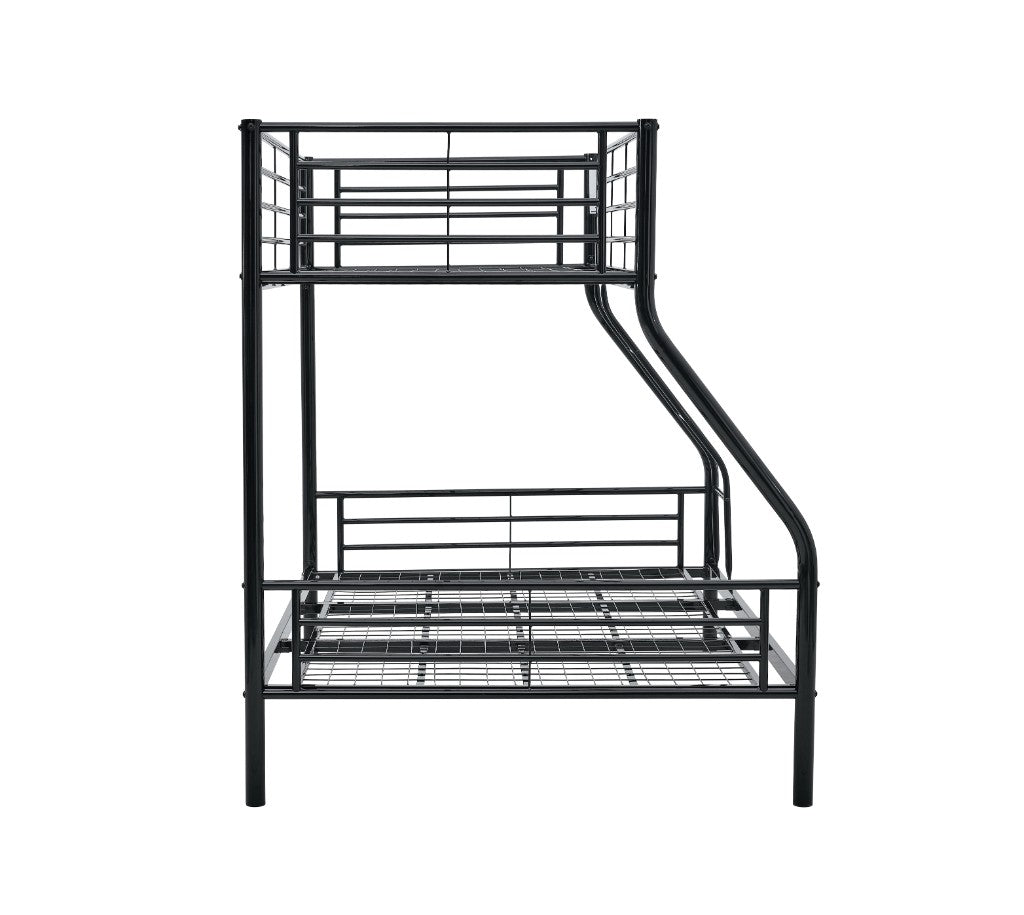 Sleepytime Kids Single Over Double Bunk Bed - Black