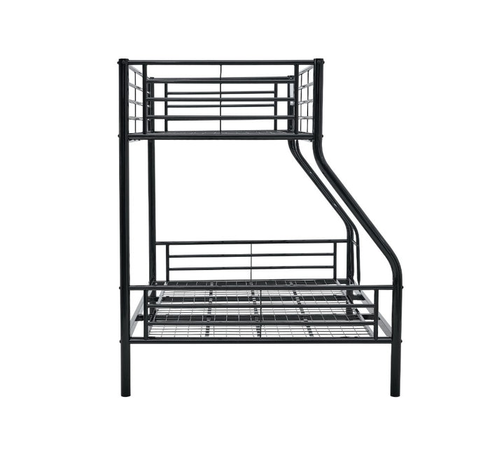 Sleepytime Kids Single Over Double Bunk Bed - Black