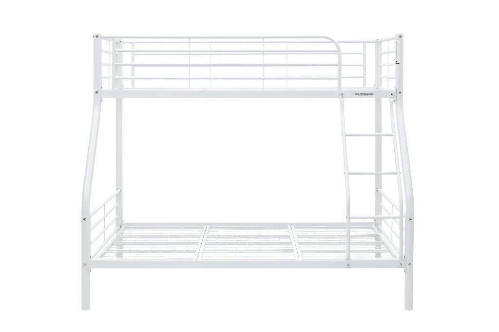 Sleepytime Kids Single Over Double Bunk Bed - White