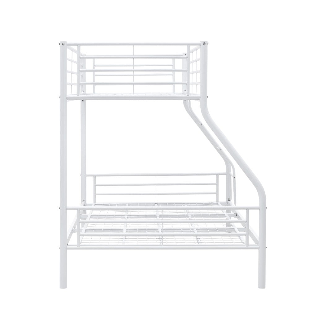 Sleepytime Kids Single Over Double Bunk Bed - White