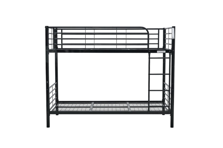 Sleepytime Kids Single Over Single Bunk Bed - Black