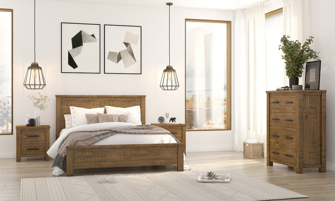 Sneedville Solid Timber Queen Bed