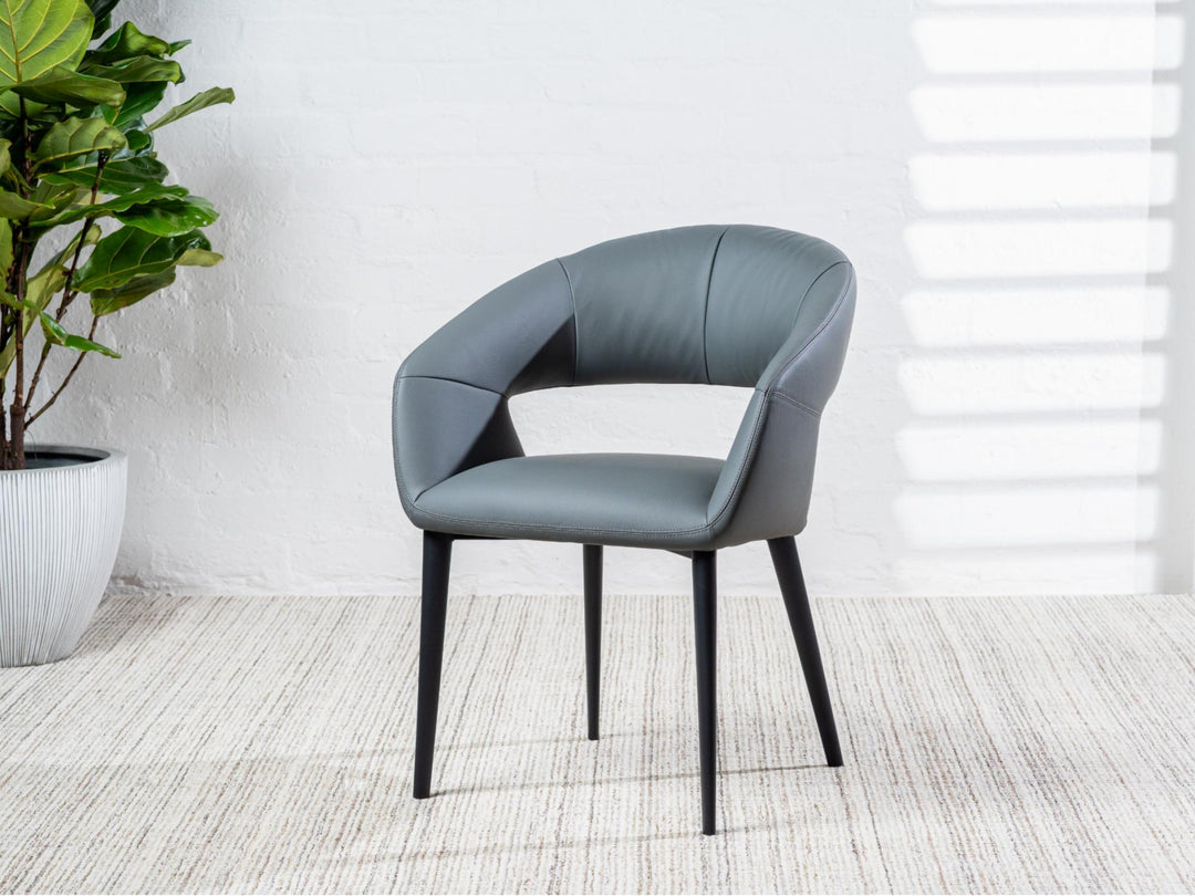 Soho Dining Chair - Dark Grey - Set of 2