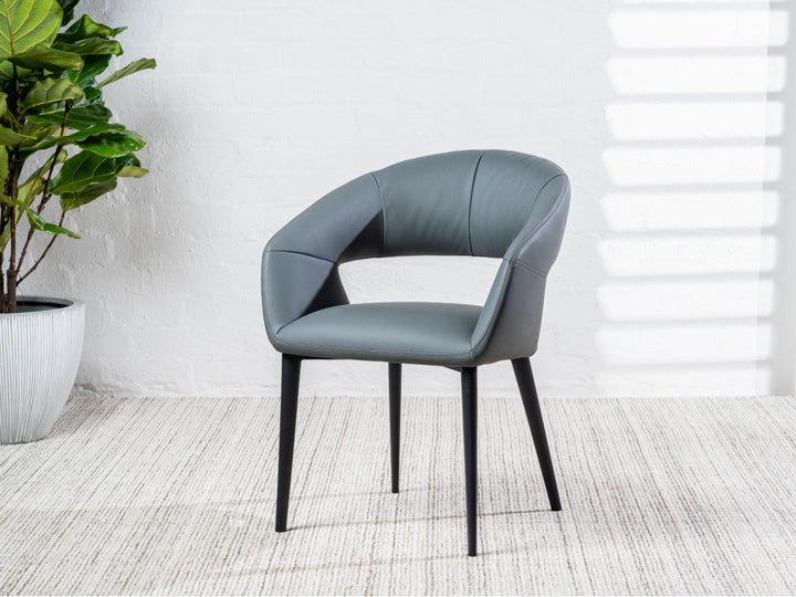 Soho Dining Chair - Dark Grey - Set of 2
