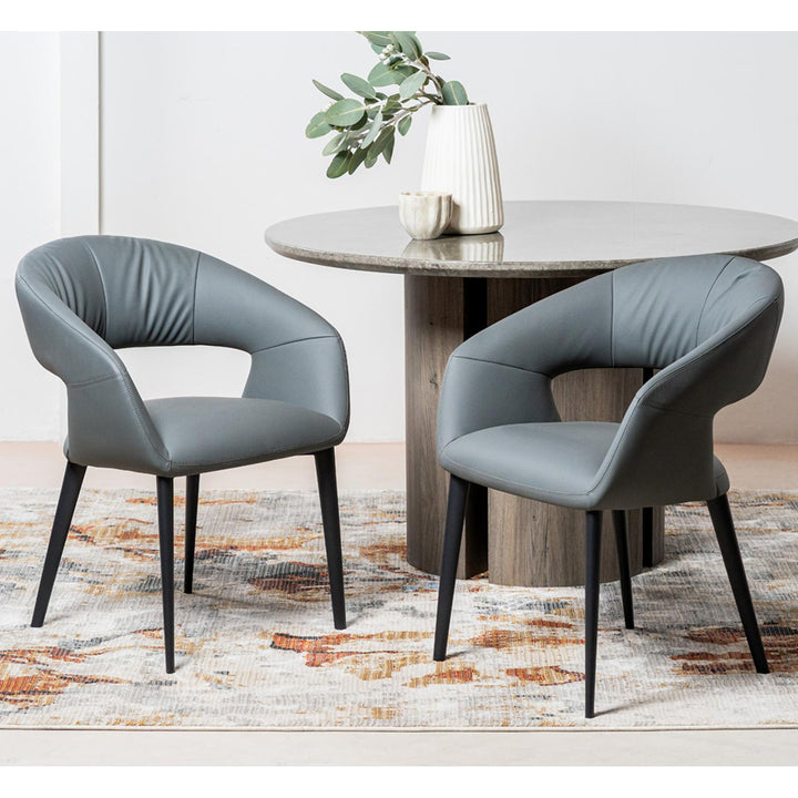 Soho Dining Chair - Dark Grey - Set of 2