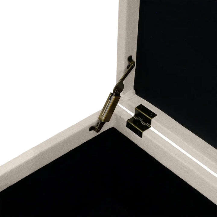 Soho Storage Bench Ottoman - Ivory