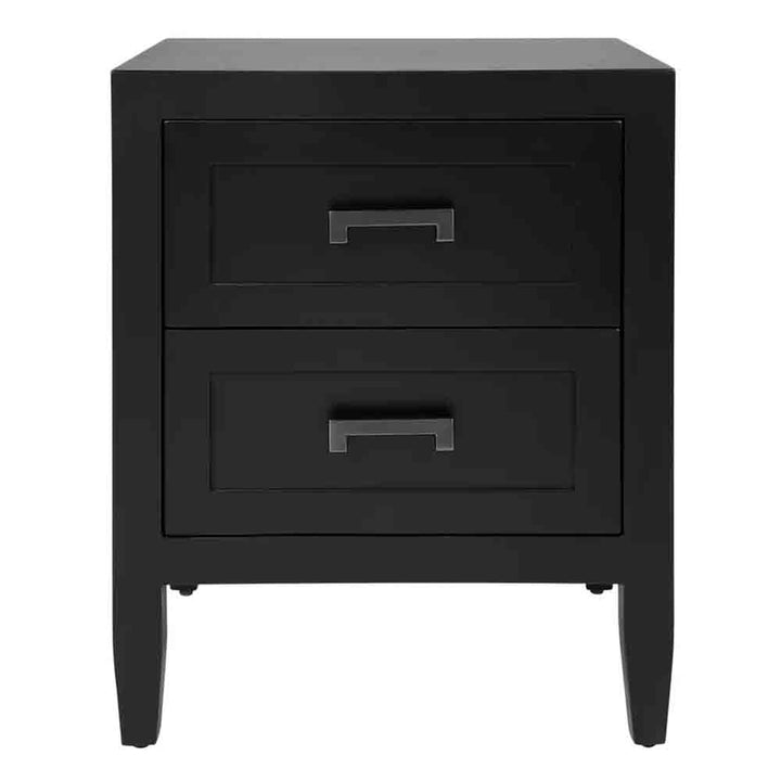 Soloman Bedside Table - Small Black