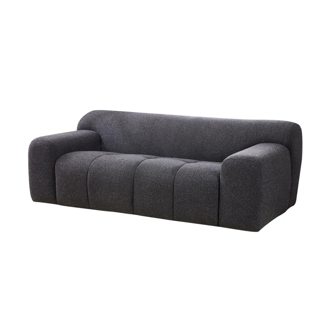Soma 2 Seater Fabric Sofa - Anthracite