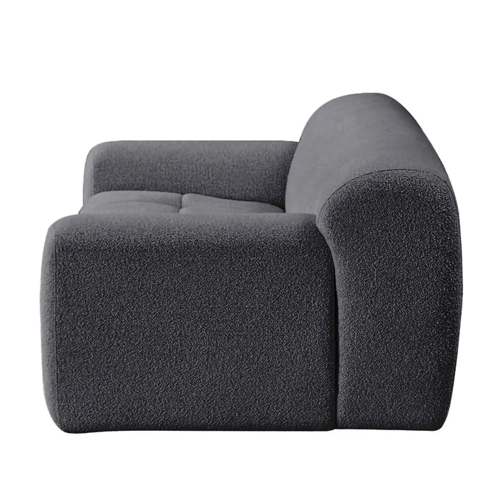 Soma 2 Seater Fabric Sofa - Anthracite