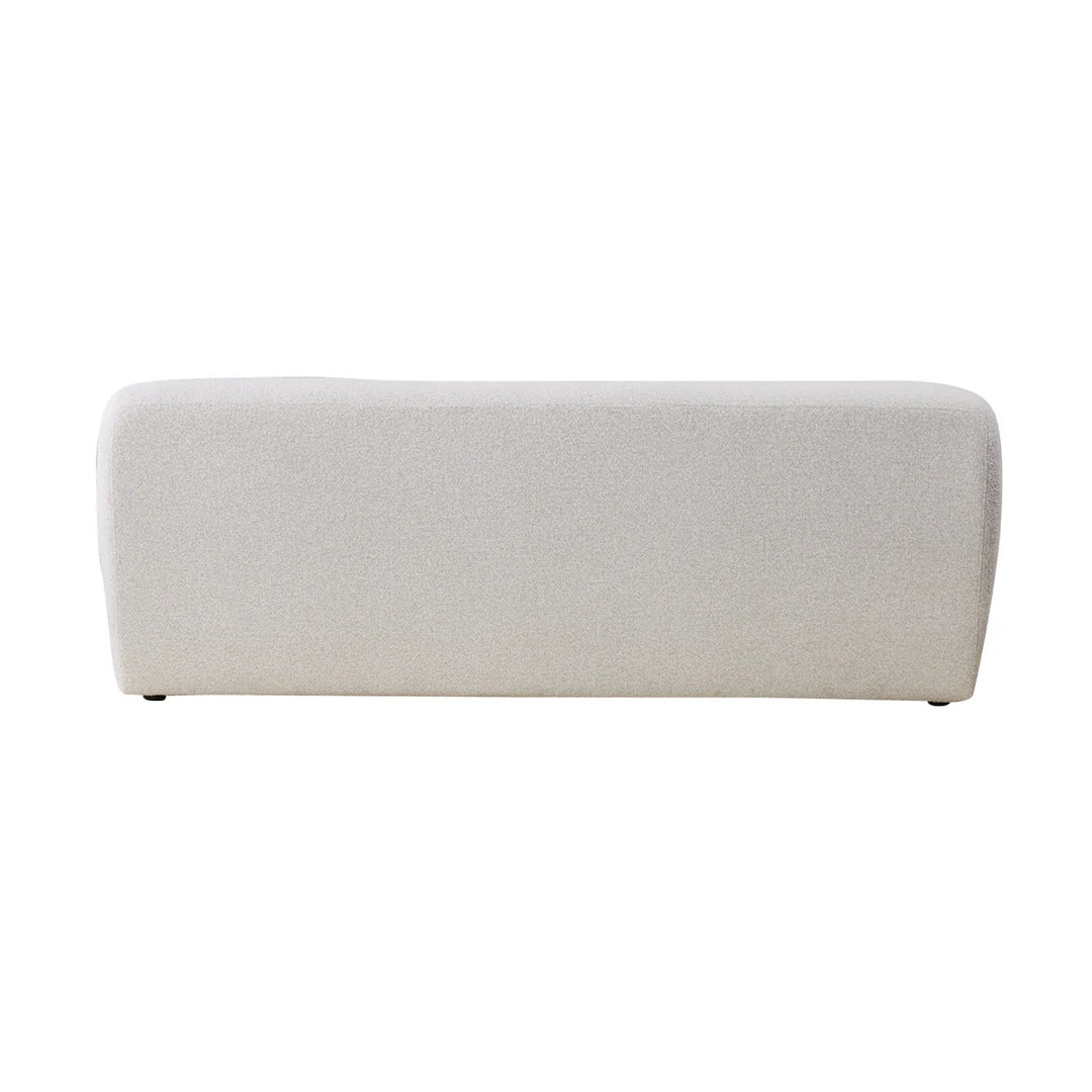 Soma 2 Seater Fabric Sofa - Antique White