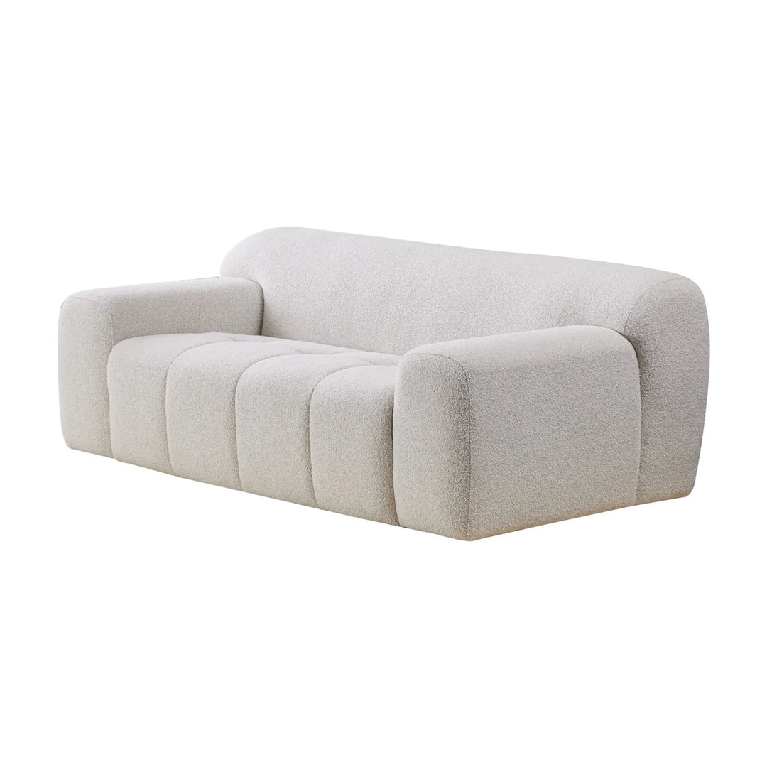Soma 2 Seater Fabric Sofa - Antique White