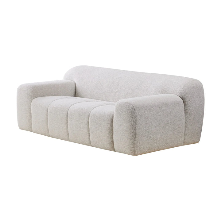 Soma 2 Seater Fabric Sofa - Antique White