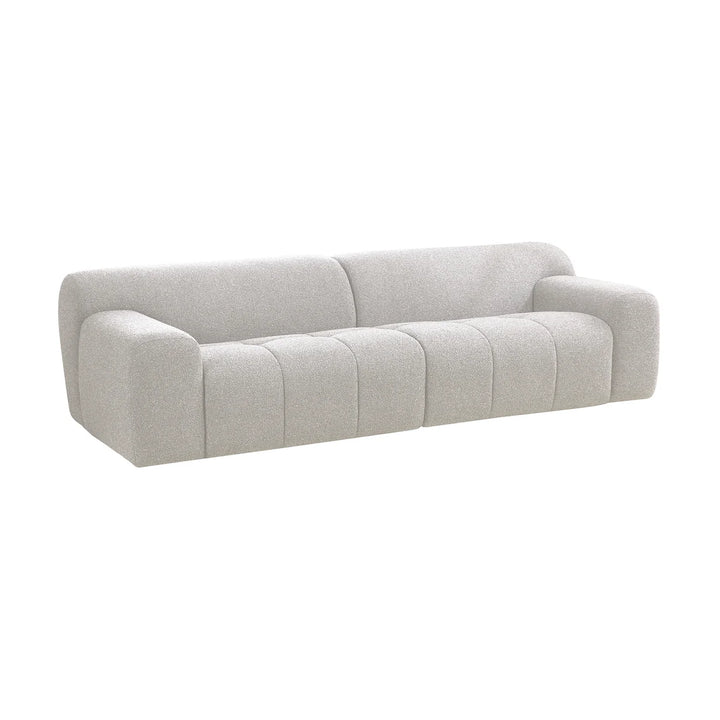 Soma 3 Seater Fabric Sofa - Antique White