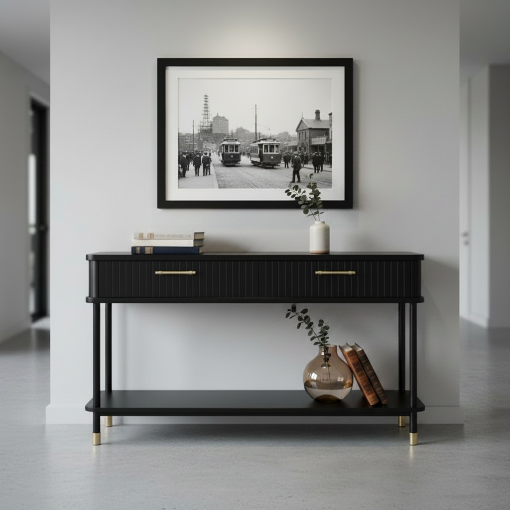 Sophia Console Table - Black