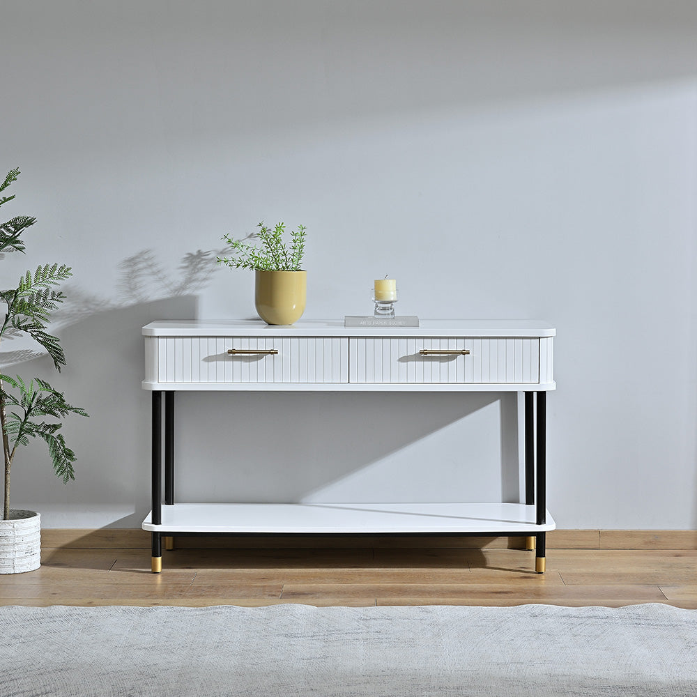 Sophia Console Table - White
