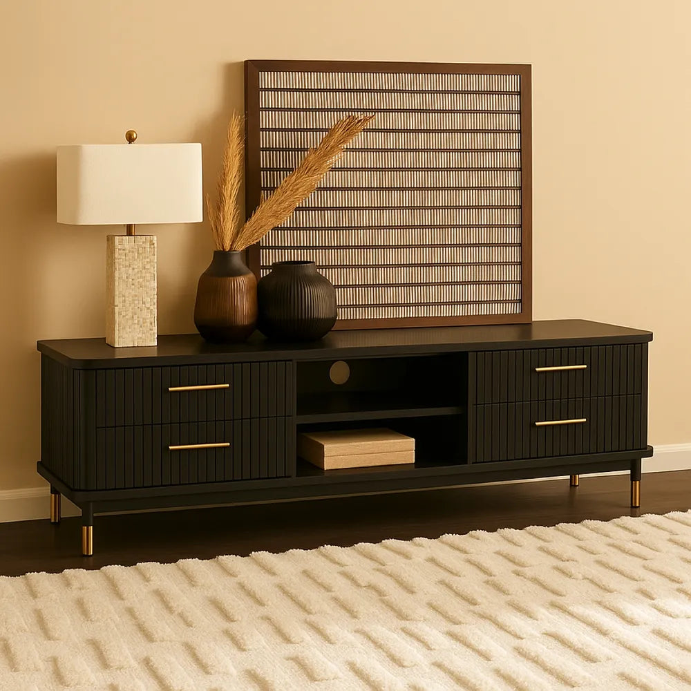 Sophia Entertainment Unit - Black