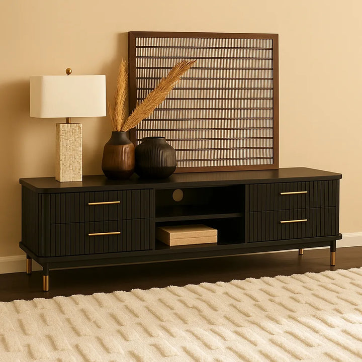 Sophia Entertainment Unit - Black